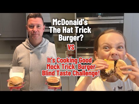Homemade McDonald's Hat Trick Burger Beats the Original in a Blind Taste Test