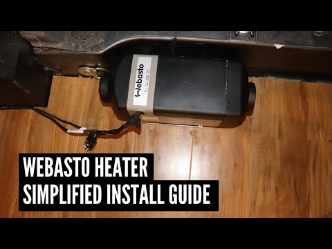 VAN BUILD | WEBASTO HEATER INSTALL| A SIMPLE BREAKDOWN