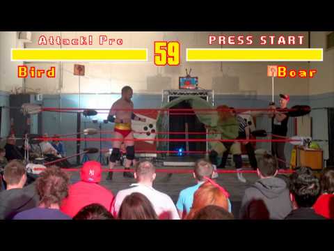 Attack! Pro Wrestling - "Press Start" DVD TRAILER