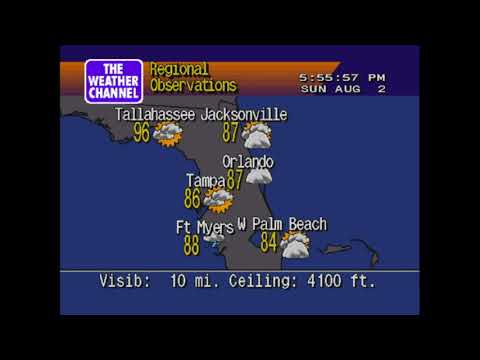 WeatherStar 4000 Emulator - Tropical Storm Isaias (Part 1)
