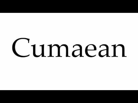 How to Pronounce Cumaean
