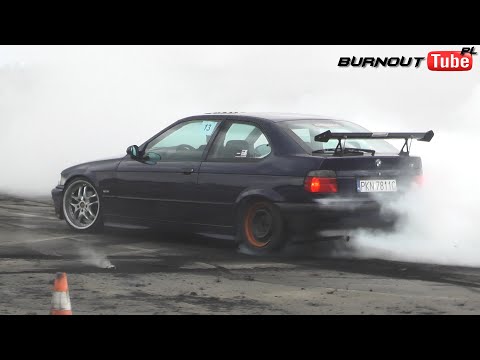 2 Miejsce pokaz mocy BMW E36 325 "KWIATEK" - Rozpoczęcie Sezonu 2021 DRIFT PIŁA