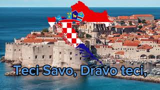 anthem of croatia himna hrvatske with text sa tekstom