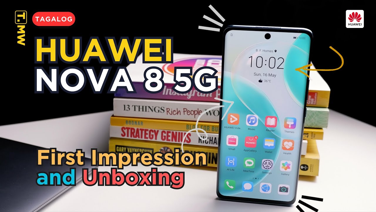 [Tagalog] Huawei Nova 8 5G Variant Unboxing and First Impressions: HUGE UPGRADE