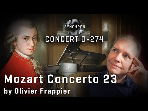 Mozart Concerto 23 - Adagio Olivier Frappier on Synchron Concert D-274