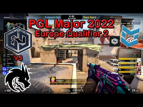 CS:GO HIGHLIGHTS - Endpoint vs Team Spirit [Semi-Finals | BO1][PGL Major 2022 Europe Qualifier 2]