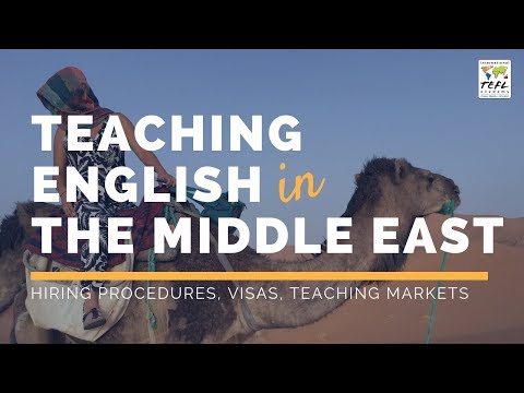 Teaching English in the Middle East - ESL Job Reviews Video By ESL Jobs ...
