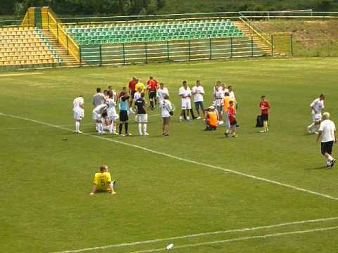 Rozwój Katowice" radość z awansu do II ligi