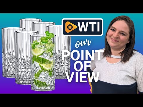 Amazing Abby - Vika - 18-Ounce Plastic Highball Glasses - WTI product video review