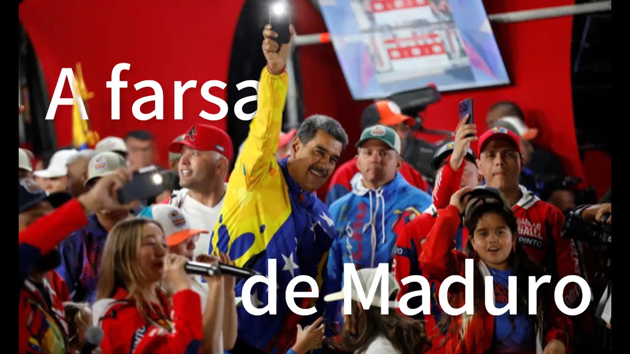 A FARSA DE MADURO! AS ELEIÇÕES DA VENEZUELA | Professor HOC