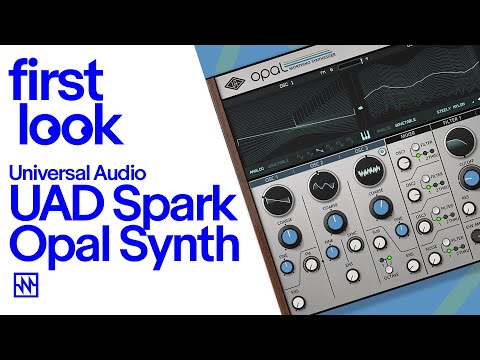 First Look: Universal Audio Opal Morphing Synthesizer