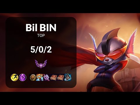 Bil Bin Rumble vs Cassiopeia TOP - KR MASTER Patch 14.16