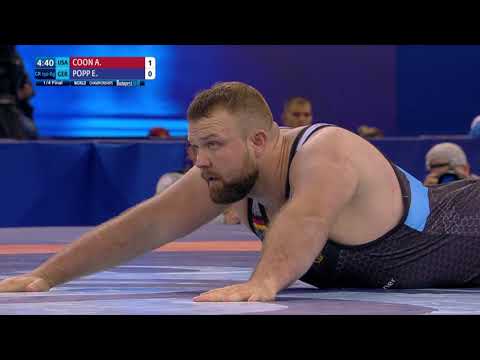 1/4 GR - 130 kg: A. COON (USA) v. E. POPP (GER)