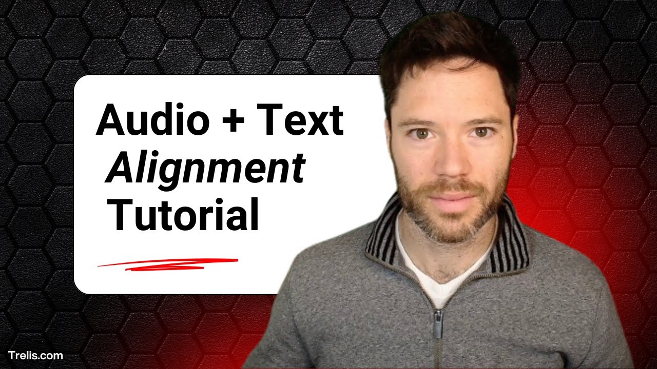 Align Audio and Text for Speech Recognition Model Training