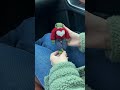 This knitted frog will be your new favorite toy #knitting