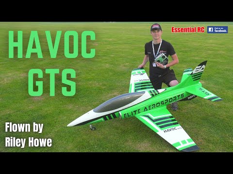 HAVOC GTS RC TURBINE SPORT JET ! Piloted by Riley Howe | Weston Park International Model Show 2021