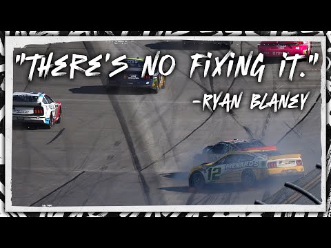 'There is no fixing it' - Ryan Blaney | NASCAR's RADIOACTIVE from Talladega