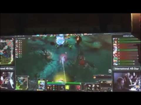 Dendi Hooked Puppey at TI3 [Funny Dendi]