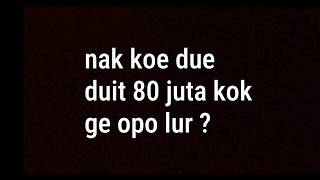 Download lagu parodi uang 80 juta vidgram terbaru 2019 mp3