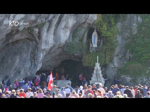 Chapelet du 1er octobre 2024 à Lourdes