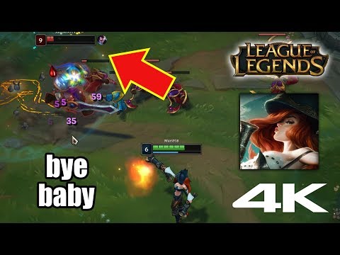 Mana First Build for Miss Fortune 😁 League of Legends in 4K UHD 60fps