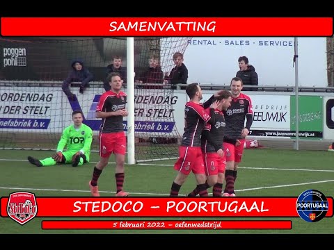 Samenvatting SteDoCo - SV Poortugaal (05/02/22, oefenwedstrijd)