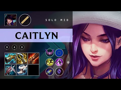 Caitlyn Mid vs Ziggs - EUW Master Patch 25.23
