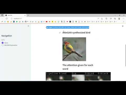 Text to Image Fine GAN Network in Python Projects