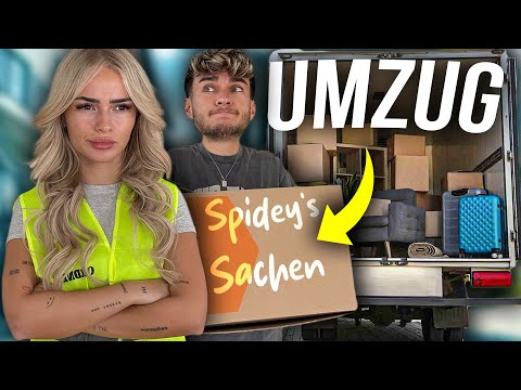 WIR ZIEHEN ENDLICH ZUSAMMEN! *XXL UMZUG* vlog #7