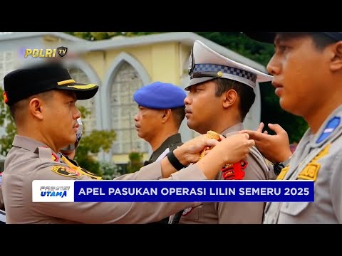 KAPOLRES GRESIK PIMPIN APEL GELAR PASUKAN OPERASI LILIN SEMERU 2025