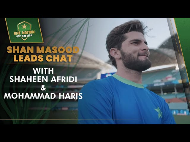 🎙️ Shan Masood In Conversation With Shaheen Afridi & Mohammad Haris After Pakistan Make It To Semis