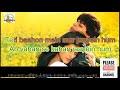 Tujhe Dekha To Yeh Jana Sanam Full Karaoke Track With Lyrics
