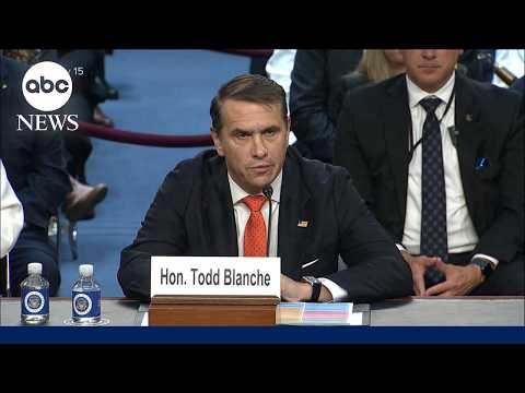 Blanche confirmation stalls in the Senate as Tillis & Cornyn hold out
