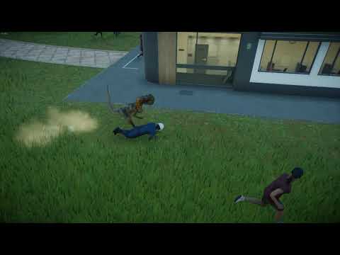 Jurassic World Evolution 2 | Dilophosaurus Guest Kill Animation