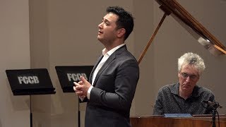 Schubert: An die Musik; Nicholas Phan, tenor, Eric Zivian, fortepiano 4K UHD