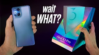 Oppo Find X3 Pro Unboxing - wait WHAT?