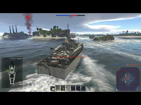 Royal Navy Realistic Action ( War Thunder Naval Forces)