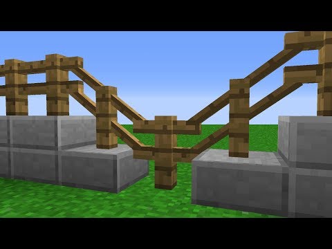 Minecraft | Cursed Images 06 (Diagonal Fences)