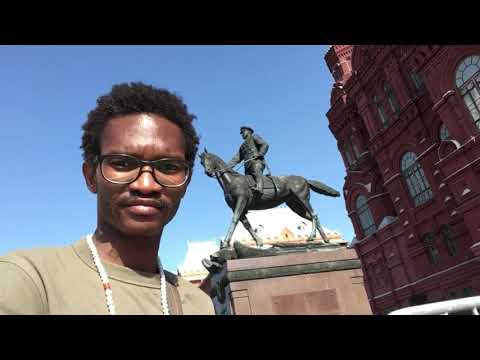 PART 4-Foreigner Visits ZHUKOV Moscow Statue Red Square Kremlin: He DEFEATED Nazis /Памятник Жукова!