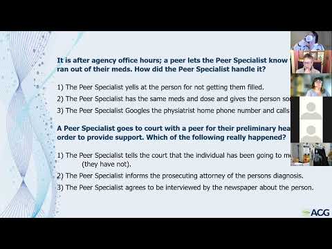 Peer Support Ethics and Values in the Workplace