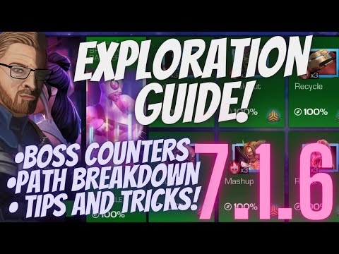 7.1.6 Exploration Guide! Path Breakdown, Boss Counters, Tips And Tricks! Marvel Contest Of Champions