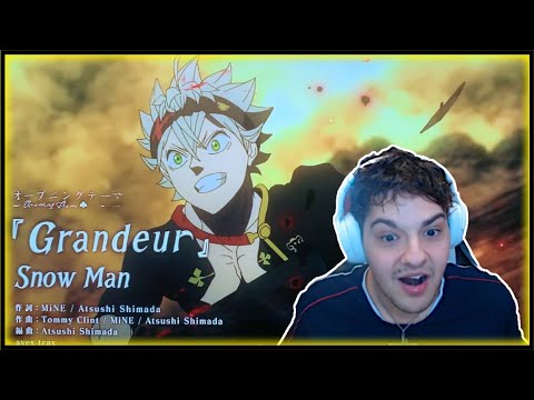 BLACK CLOVER OPENING 13 LIVE REACTION