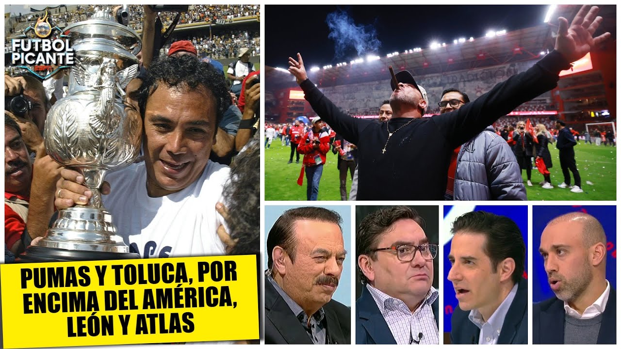 PUMAS es el mejor BICAMPEÓN en la historia de LIGA MX, TOLUCA de Mohamaed, segundo | Futbol Picante