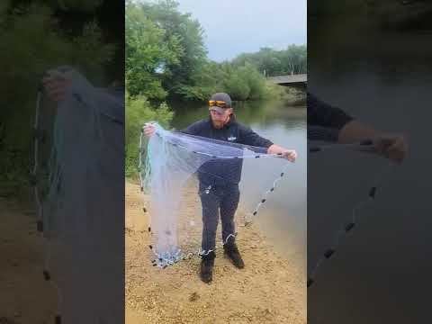 How to throw a Cast Net #shorts #howto #fishing