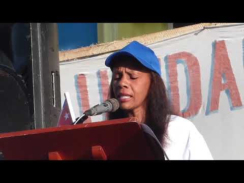 Sindicalistas de Songo La Maya desfilaron este primero de mayo Día Internacional de los Trabajadores