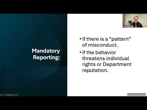 Discipline Matrix Ad Hoc (1/29/2025)