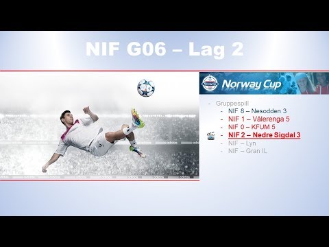 Norway Cup NIF(2) 2 - Nedre Sigdal 3