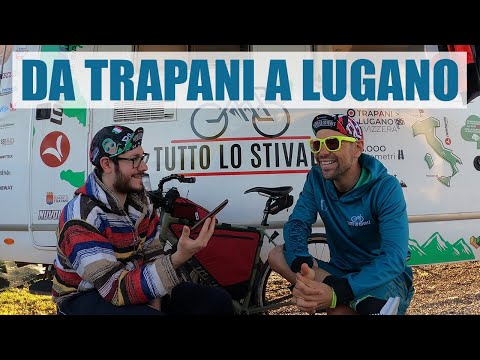 TUTTO LO STIVALE: IL VIAGGIO DI GIUSEPPE BICA IN BICICLETTA DA TRAPANI A LUGANO!