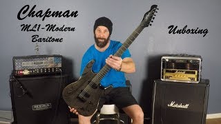 Video thumbnail for Unboxing: Chapman ML1 Modern Baritone Guitar by Mark Ramsey