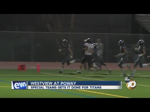 Poway defeats Westview 31-6